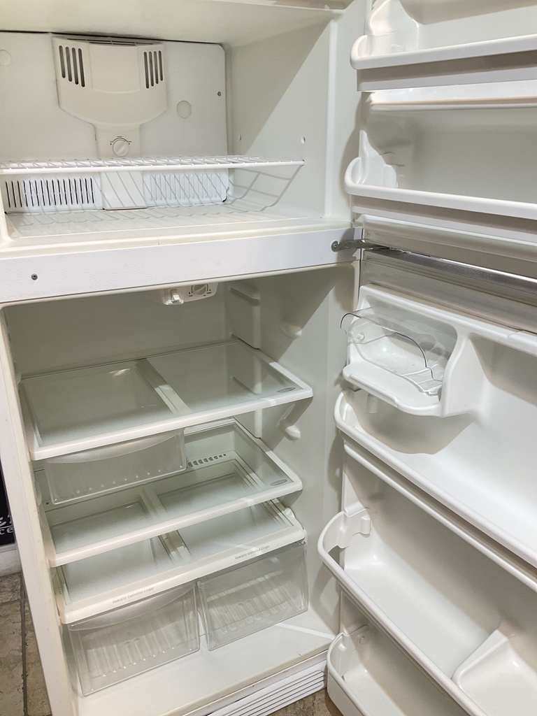 Frigidaire Used Refrigerator Top and Bottom 30x66 (White) 