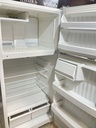 Hotpoint Used Refrigerator Top and Bottom 28x61 1/2” (White) 