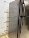 Ge Used Refrigerator Top and Bottom 28x67 (Black) 