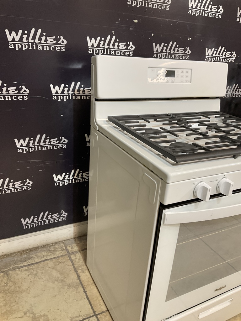 Whirlpool Used Natural Gas Stove 30inches (White) 