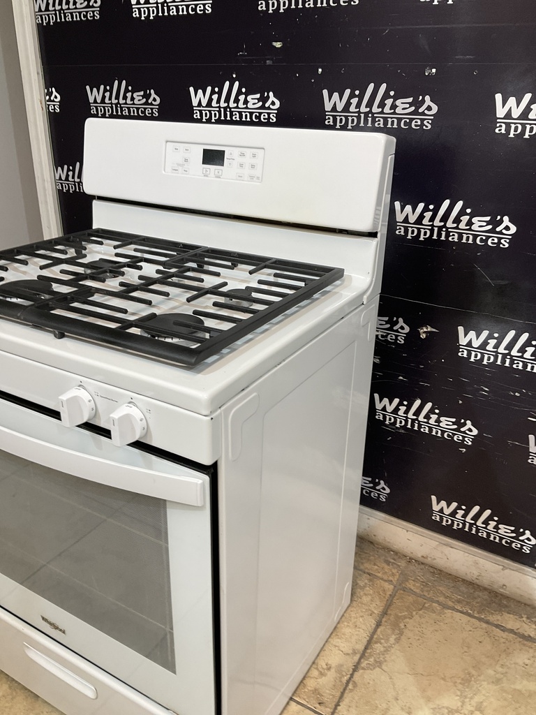 Whirlpool Used Natural Gas Stove 30inches (White) 