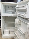 Frigidaire Used Refrigerator Top and Bottom 28x65 (White) 