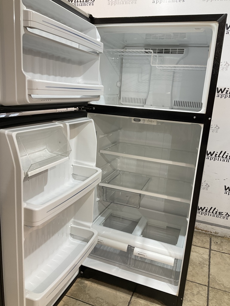 Ge Used Refrigerator Top and Bottom 28x64 1/2” (Stainless Steel) 