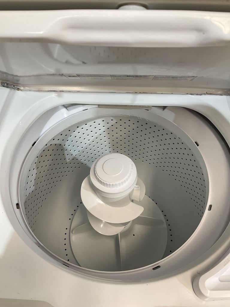 Whirlpool Used Electric Unit Stackable 220volts (30 AMP) 27x72 1/2” {no cord}  (White) 