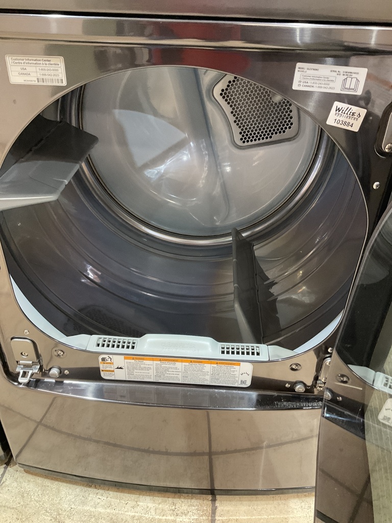 Lg Used Electric Set Washer/Dryer 220volts (30 AMP) 27inches {3 prong} (Grey) 