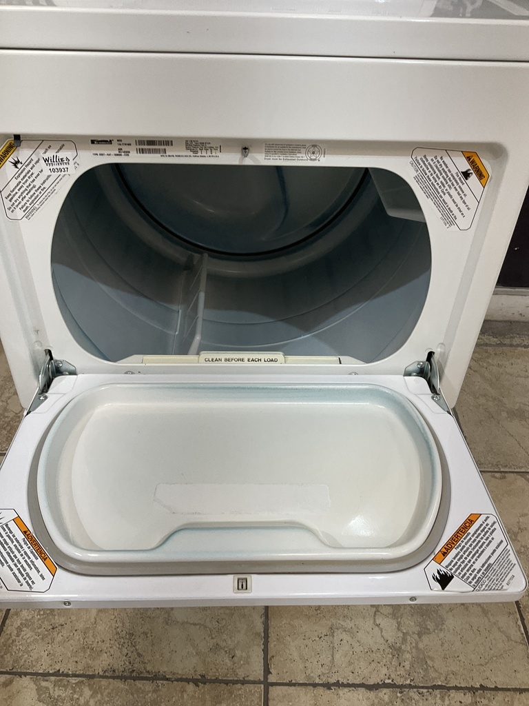 Kenmore Used Natural Gas Dryer 27inches (White) 