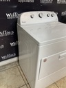 Whirlpool Used Electric Dryer 220volts (30AMP) 29inches {3 prong} (White) 