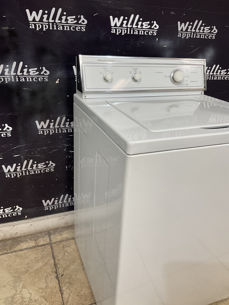 KitchenAid Used Washer Top-load 27inches (White) 