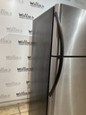 Frigidaire Used Refrigerator Top and Bottom 30x66 1/2” (Stainless Steel) 