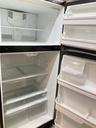 Frigidaire Used Refrigerator Top and Bottom 30x66 1/2” (Stainless Steel) 