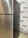 Frigidaire Used Refrigerator Top and Bottom 30x66 1/2” (Stainless Steel) 