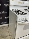 Ge Used Gas Propane Stove 30inches (White)