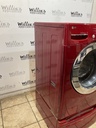 Lg Used Washer Front-load 27inches (Red) 