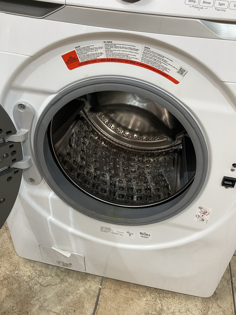 Samsung Used Washer Front-load 27inches (White) 