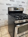 Ge Used Natural Gas Stove 30inches (Stainless Steel) 