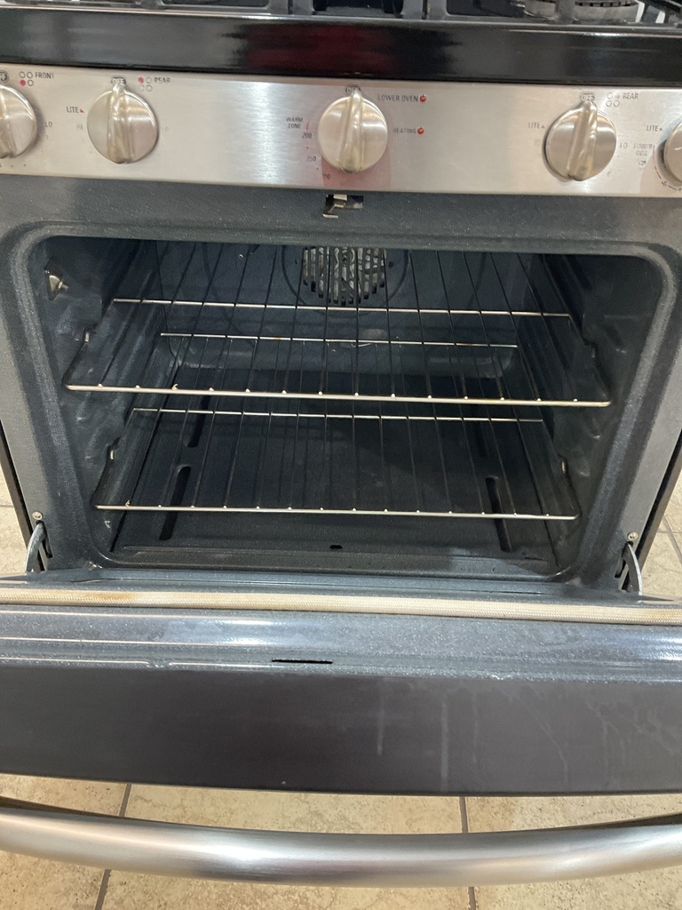 Ge Used Natural Gas Stove 30inches (Stainless Steel) 