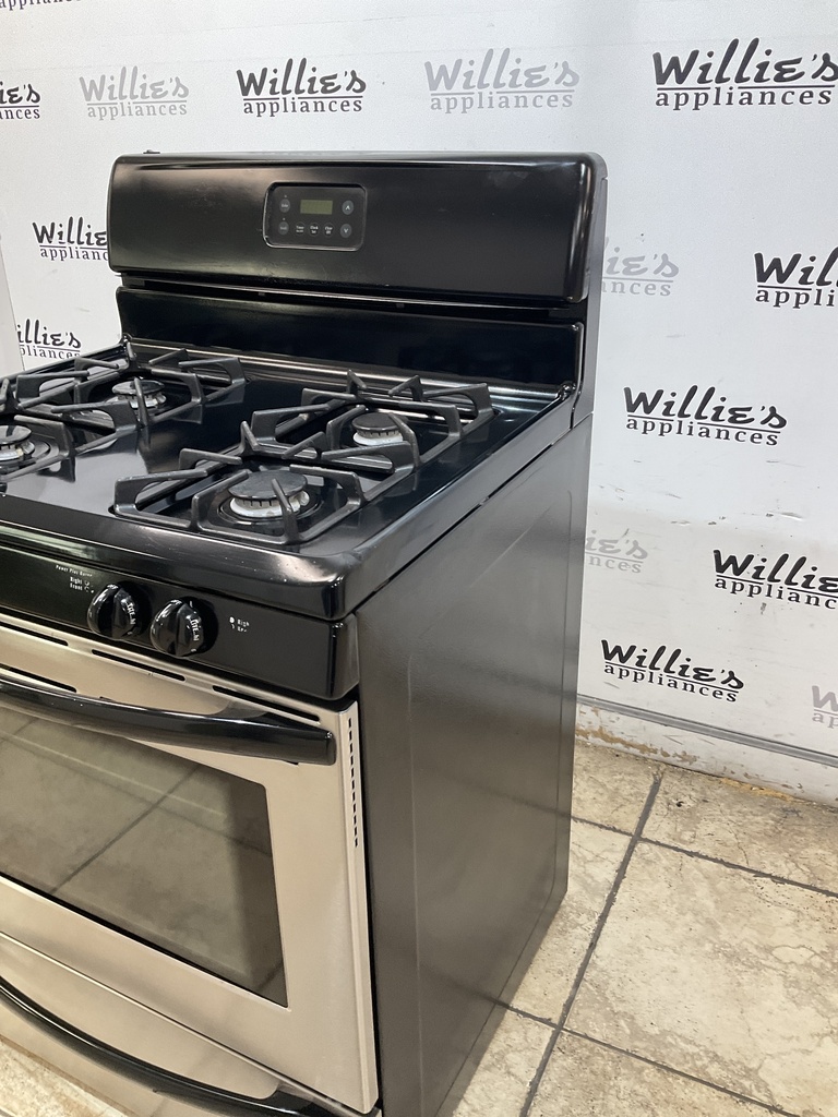 Frigidaire Used Natural Gas Stove 30inches (Stainless Steel) 