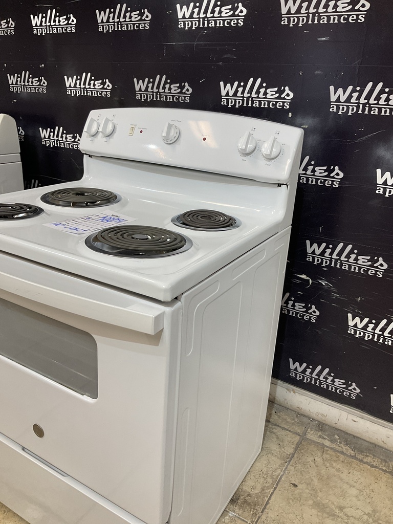 Ge Used Electric Stove 220volts (40/50 AMP) 30inches {no cord} (White) 