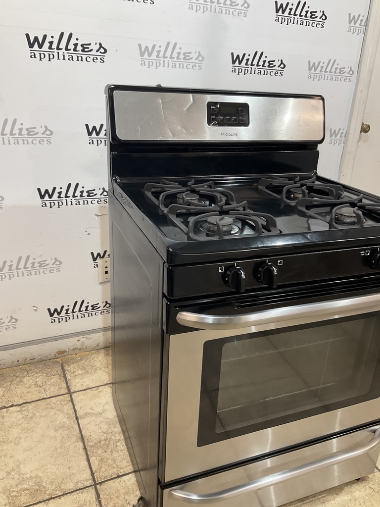 Frigidaire Used Natural Gas Stove 30inches (Stainless Steel) 