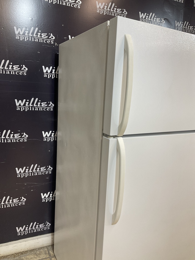 Frigidaire Used Refrigerator Top and Bottom 30x66 1/2” (White) 