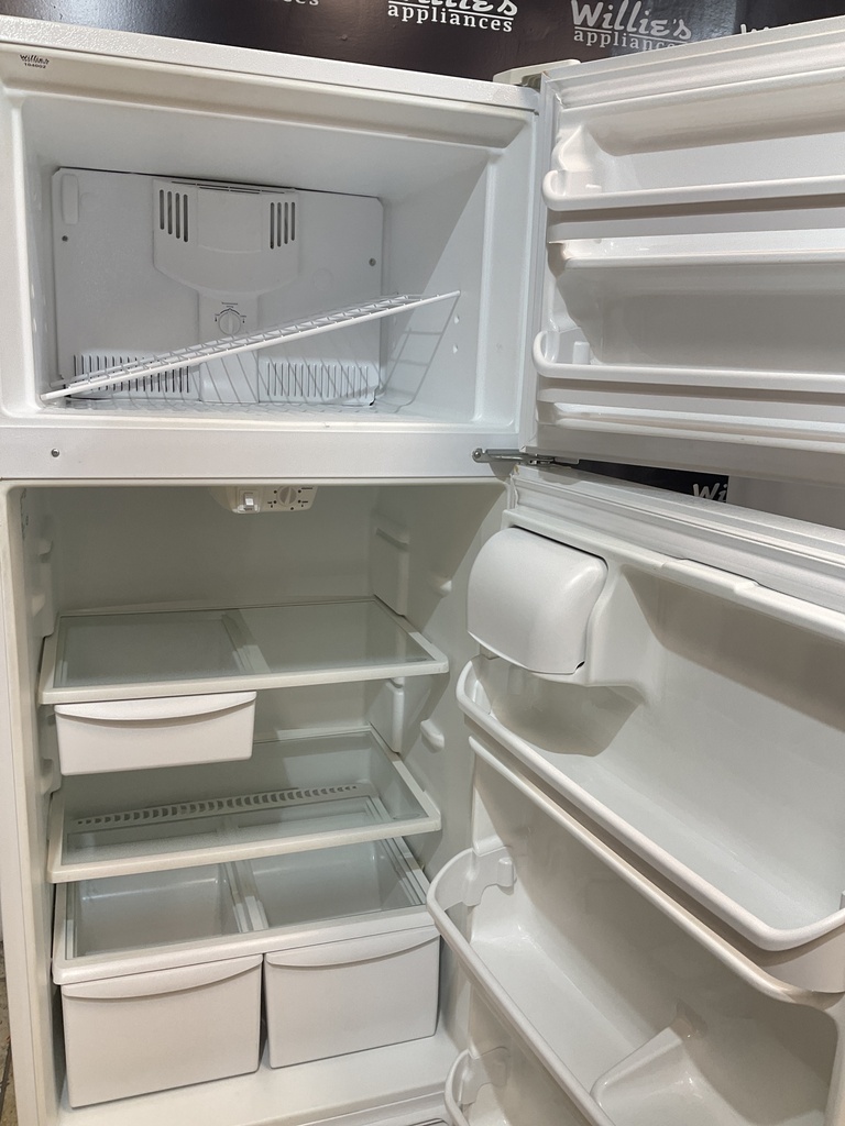 Frigidaire Used Refrigerator Top and Bottom 30x66 1/2” (White) 