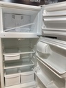 Frigidaire Used Refrigerator Top and Bottom 30x66 1/2” (White) 