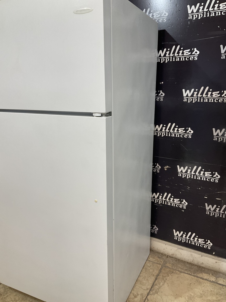 Frigidaire Used Refrigerator Top and Bottom 30x66 1/2” (White) 