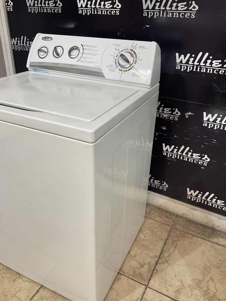 Whirlpool Used Washer top-load 27inches (White) 