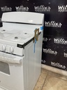Ge Open Box Natural Gas Stove 30inches (White) 