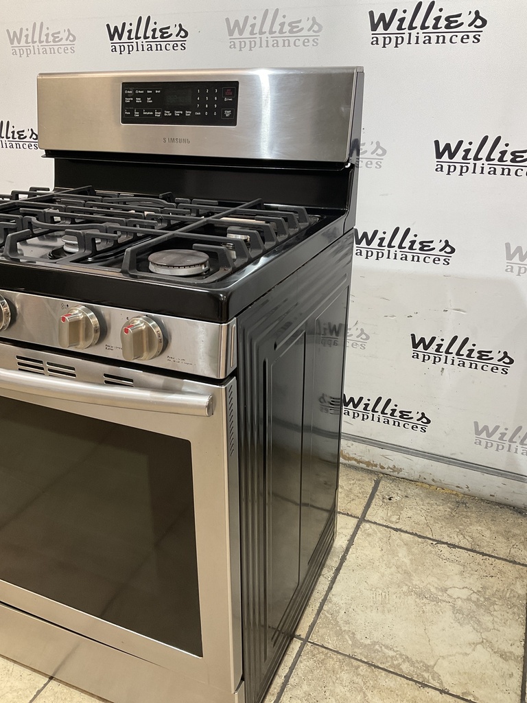 Samsung Used Natural Gas Stove 30inches (Stainless Steel) 