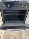Whirlpool Used Natural Gas Stove 30inches (Stainless Steel) 