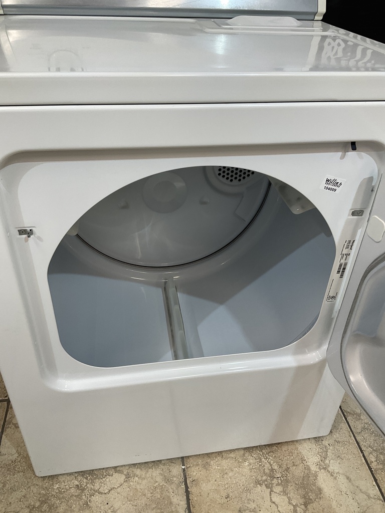 Amana Used Electric Dryer 220volts (30 AMP) 29inches {no cord} (White)