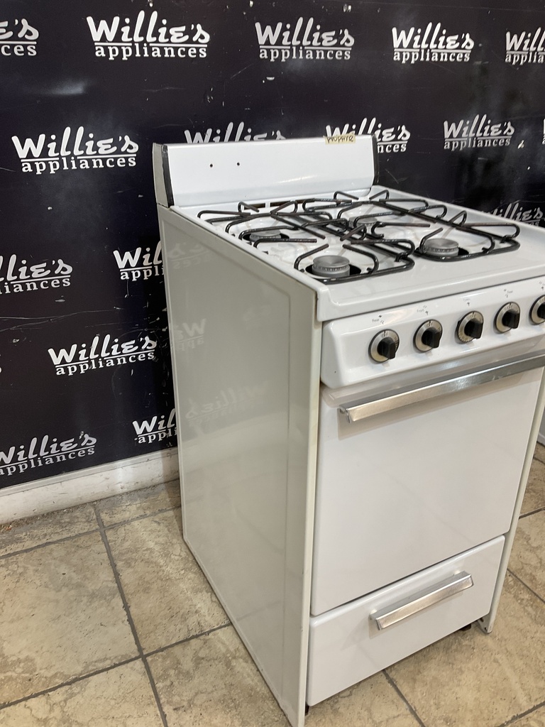 Frigidaire Used Gas Propane Stove 20inches (White) 