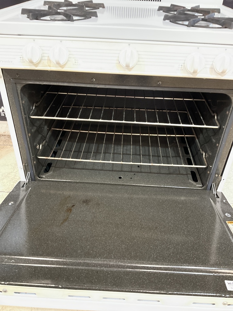Premier Used Natural Gas Stove 30inches (White) 