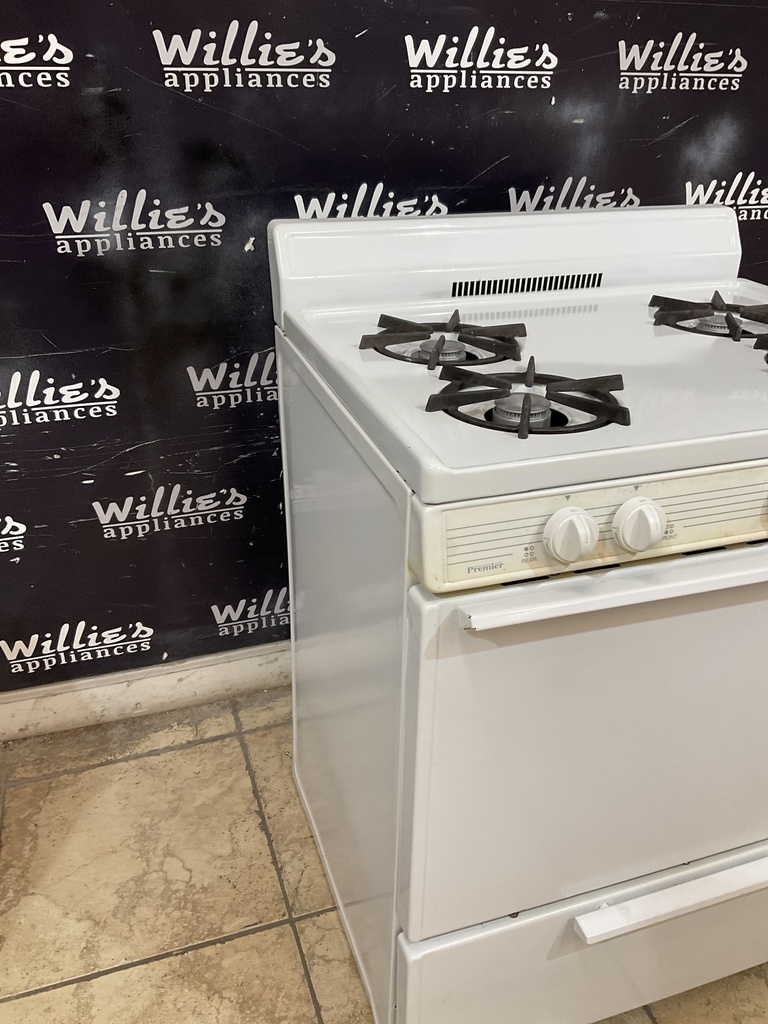 Premier Used Natural Gas Stove 30inches (White) 