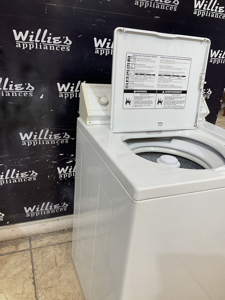Whirlpool Used Washer Top-load 27inches (white) 