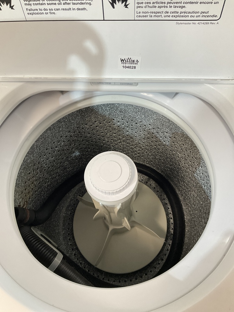 Whirlpool Used Washer Top-load 27inches (white) 