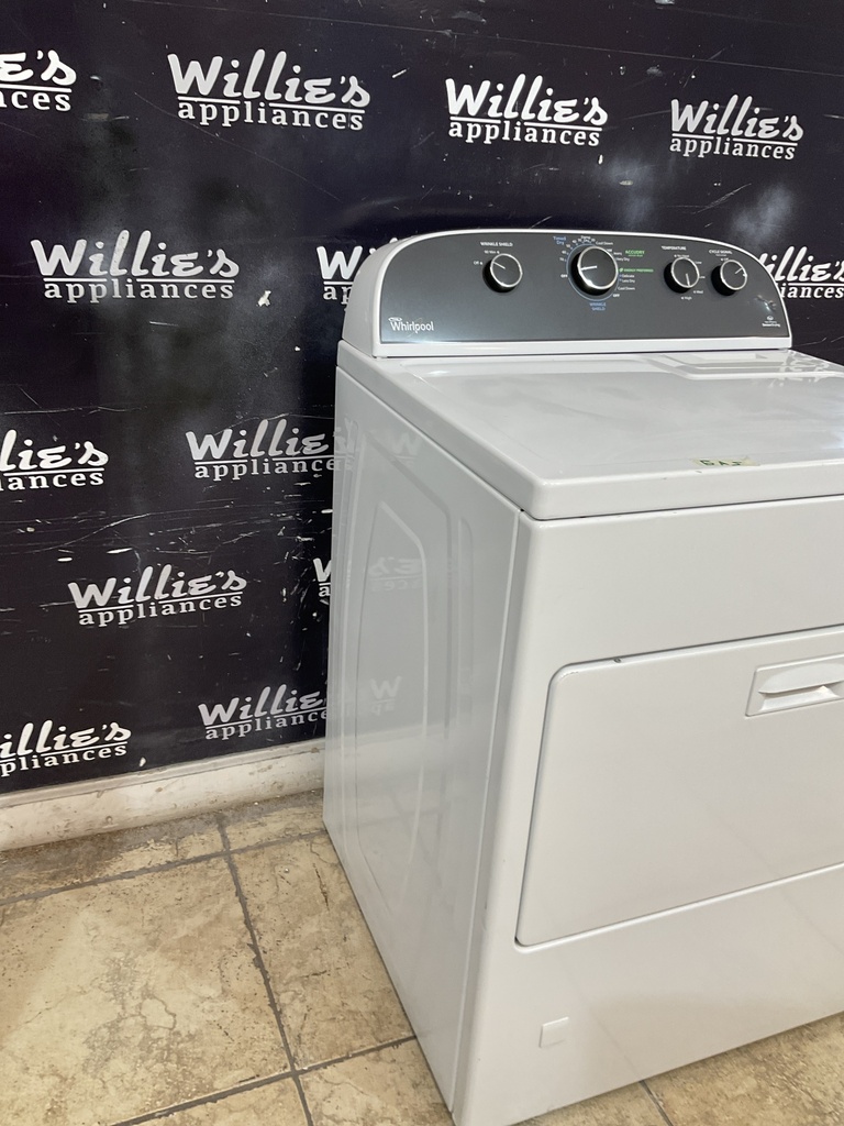 Whirlpool Used Natural Gas Dryer 29inches (White) 