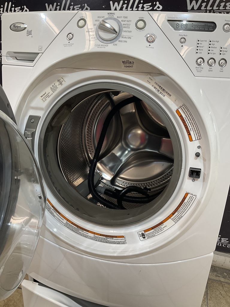 Whirlpool Used Washer Front-load 27inches (White) 