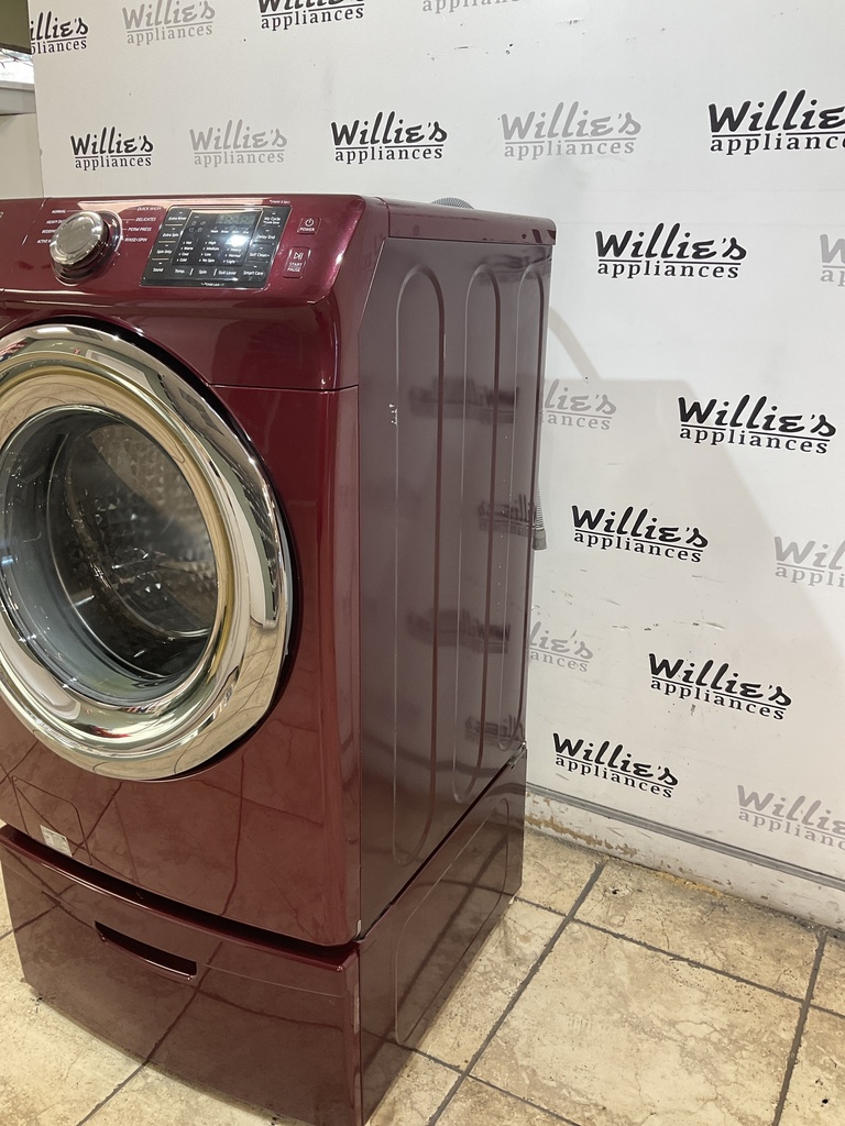 Samsung Used Washer Front-load 27inches (Merlot) 