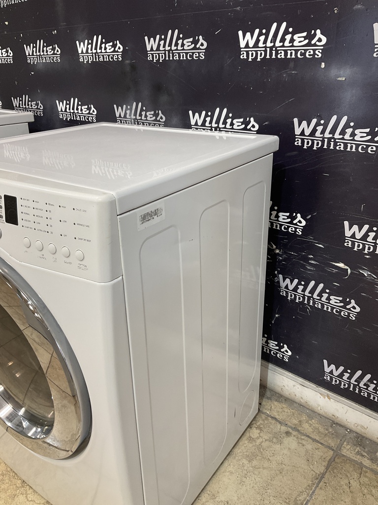 Lg Used Electric Dryer 220volts (30 AMP) 30inches {3 prong} (White) 