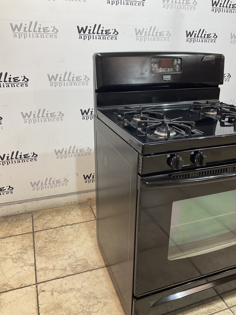 Maytag Used Gas Propane Stove 30inches (Black) 