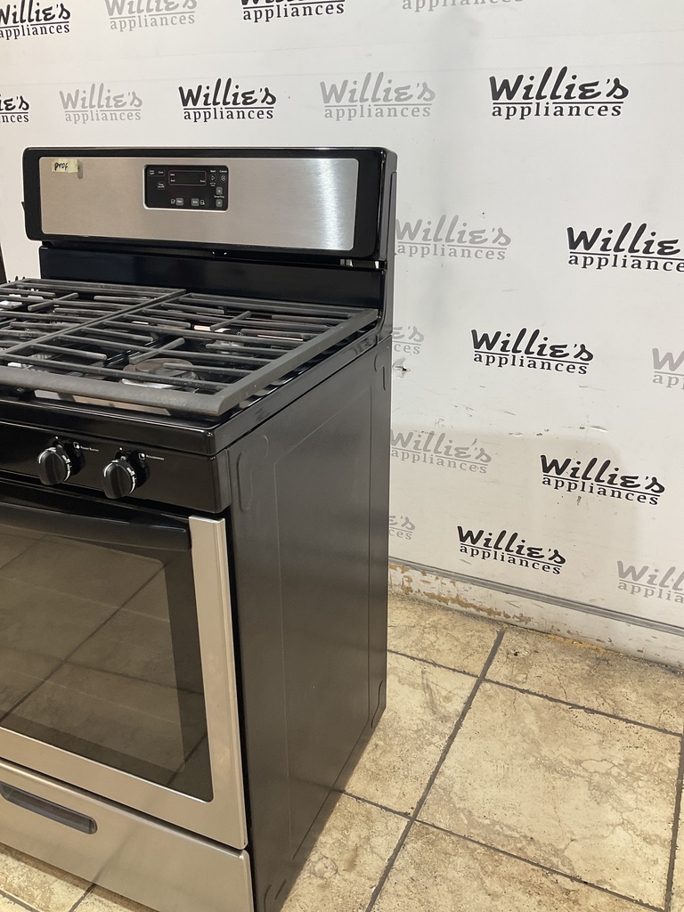 Whirlpool Used Gas Propane Stove 30inches  (Stainless Steel) 