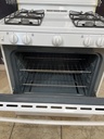 Ge Used Natural Gas Stove 30inches (White) 