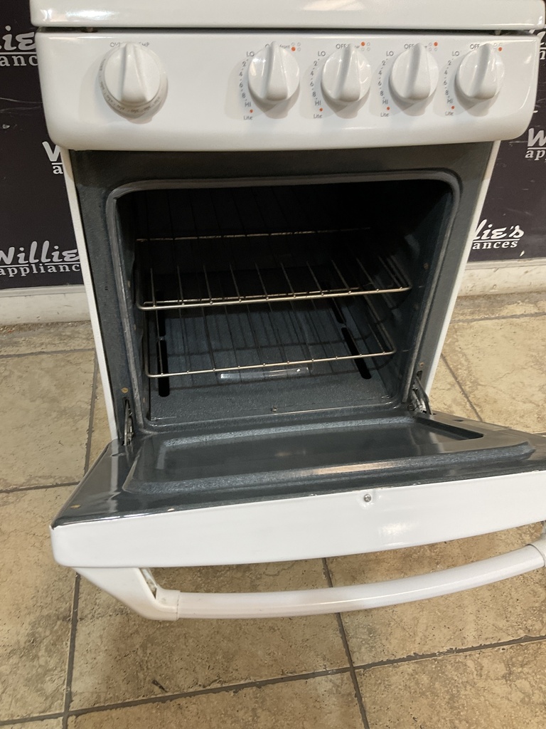 Hotpoint Used Natural Gas Stove 20inches (White) 