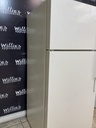 Ge Used Refrigerator Top and Bottom 28x67 1/2”(Bisque)