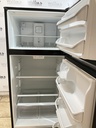 Frigidaire Used Refrigerator Top and Bottom 30 1/2” x 66” (Stainless Steel) 