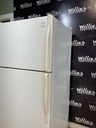 Whirlpool Used Refrigerator Top and Bottom 30x66 (white) 