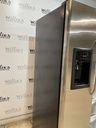 Ge Used Refrigerator Side by side 36x69 1/2” (Stainless steel) 