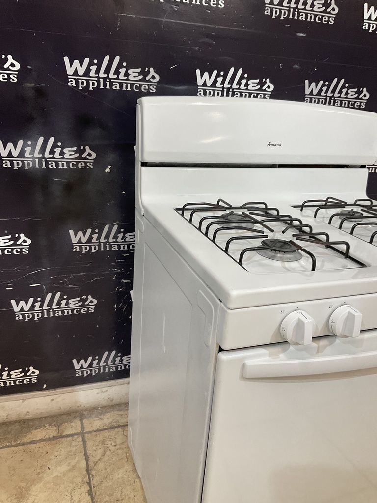 Amana Used Natural Gas Stove 30inches (White) 